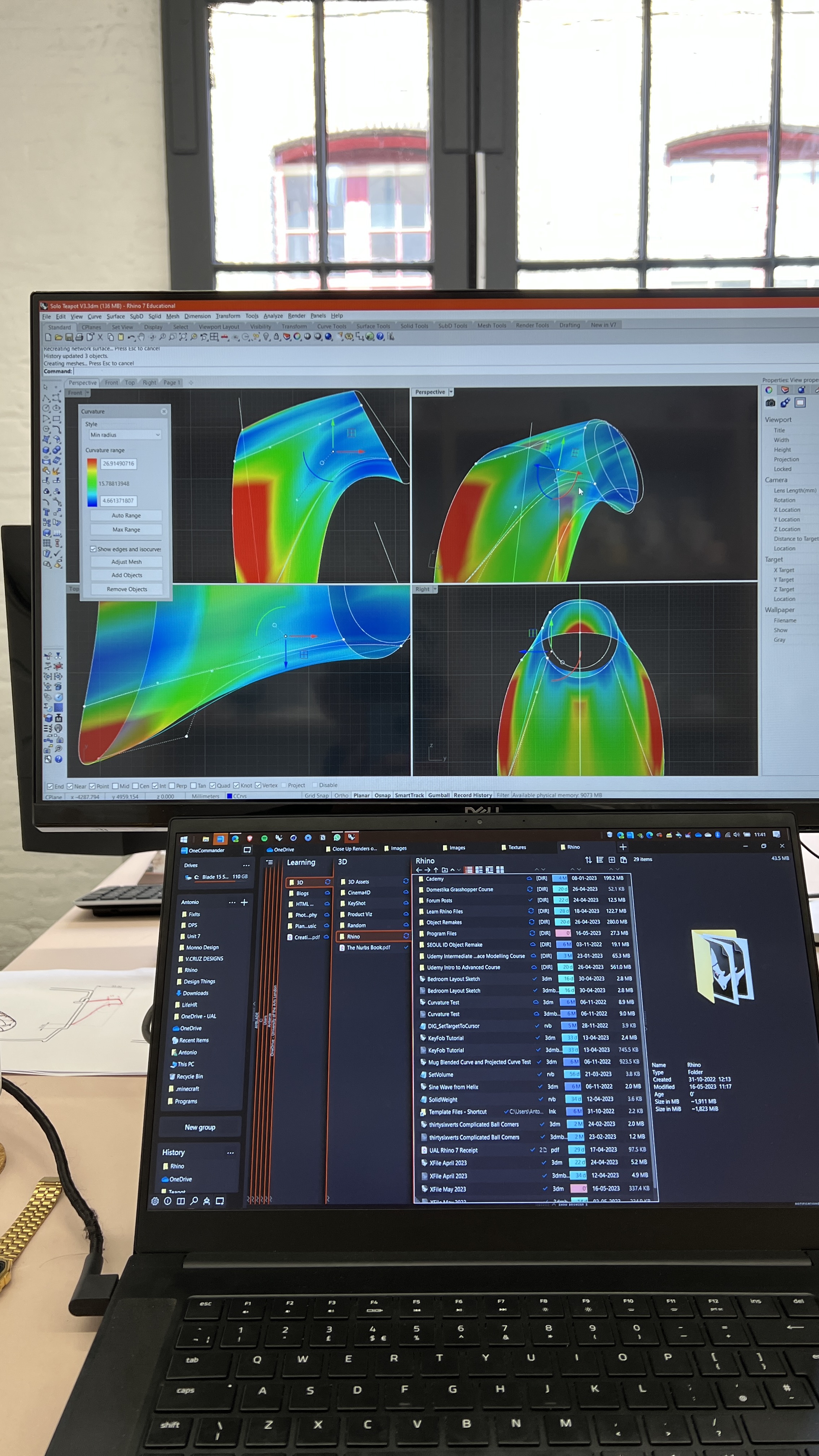 Conic development process