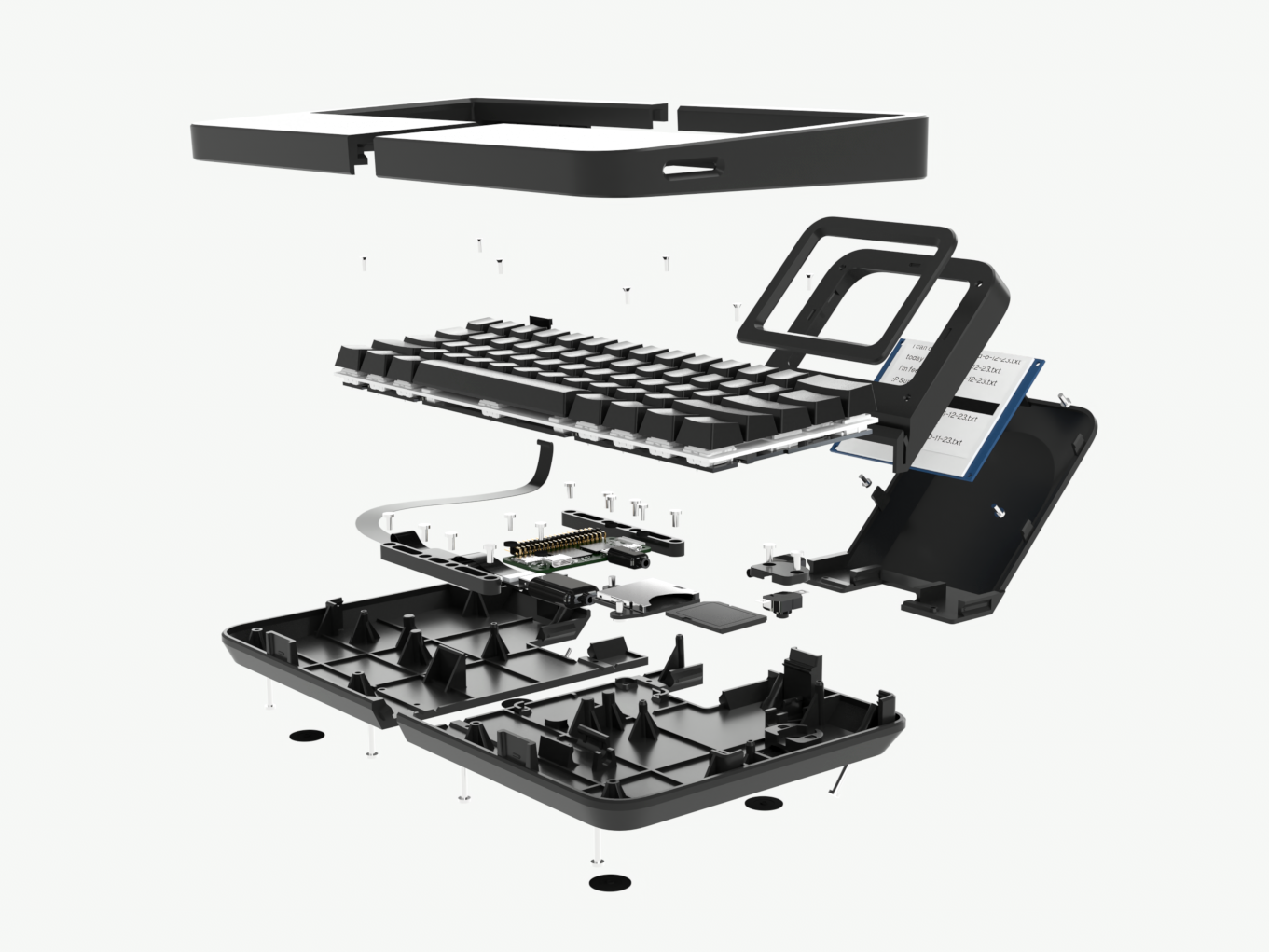 V2 exploded view