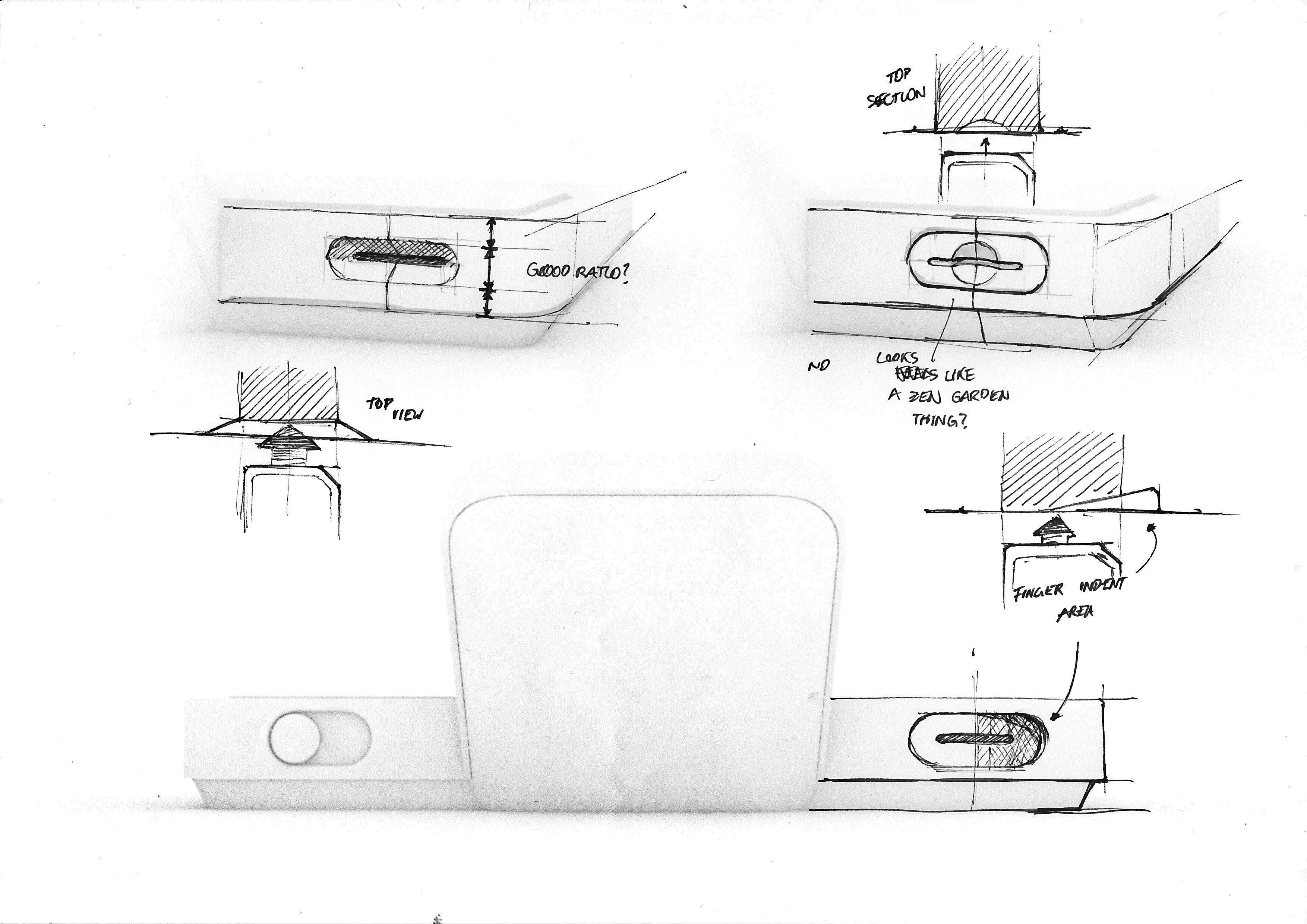Sketch model foam