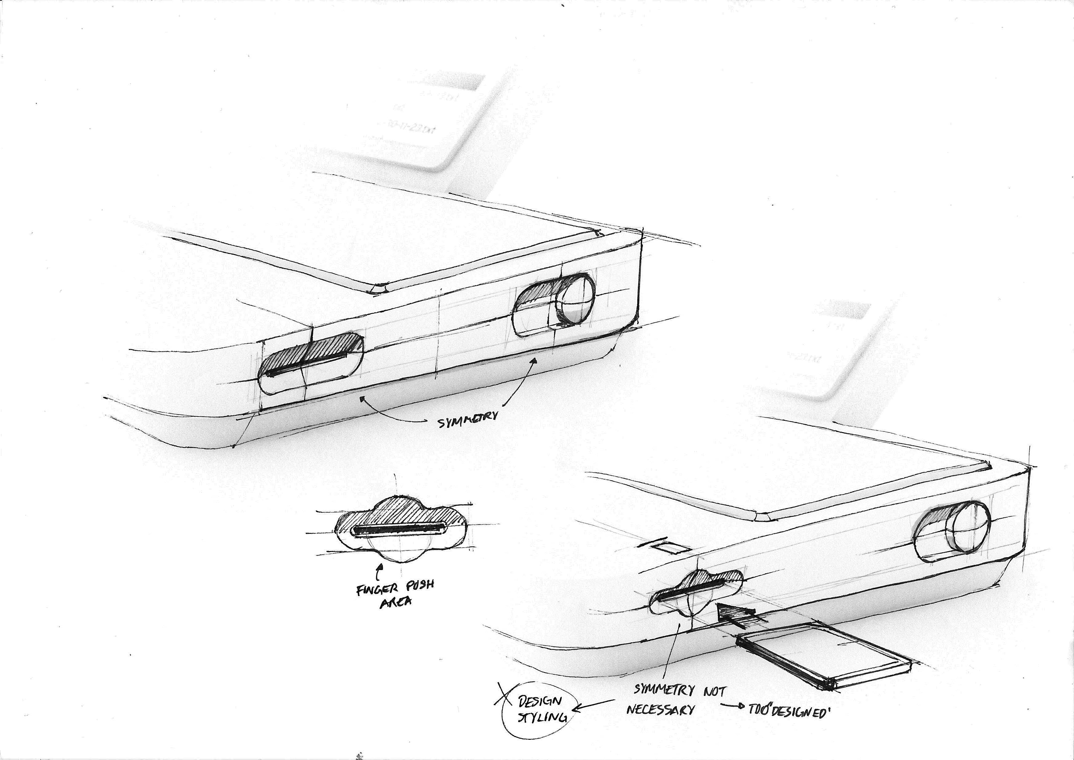 Sketch model foam detail
