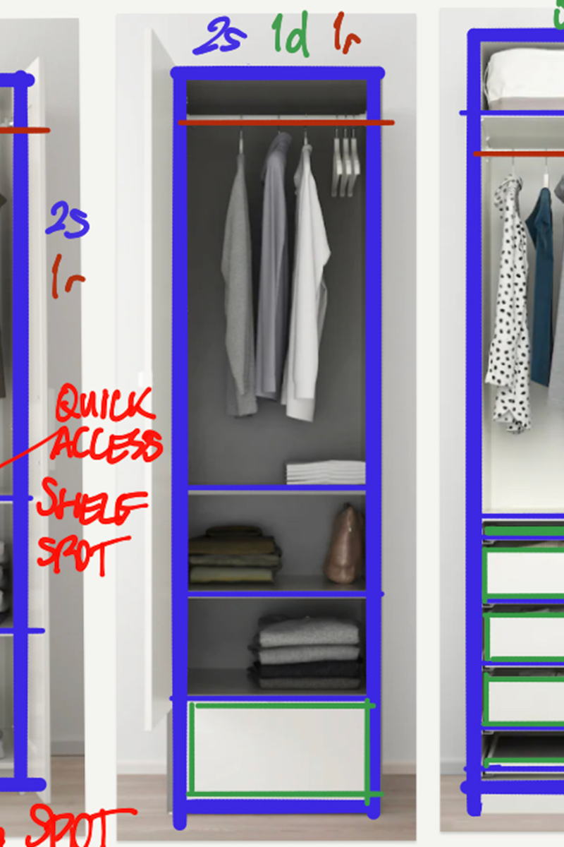 Ikea layout exploration